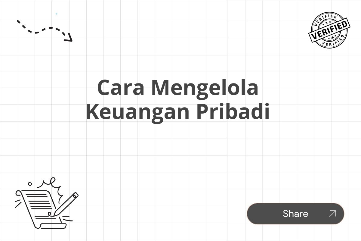 Cara Mengelola Keuangan Pribadi