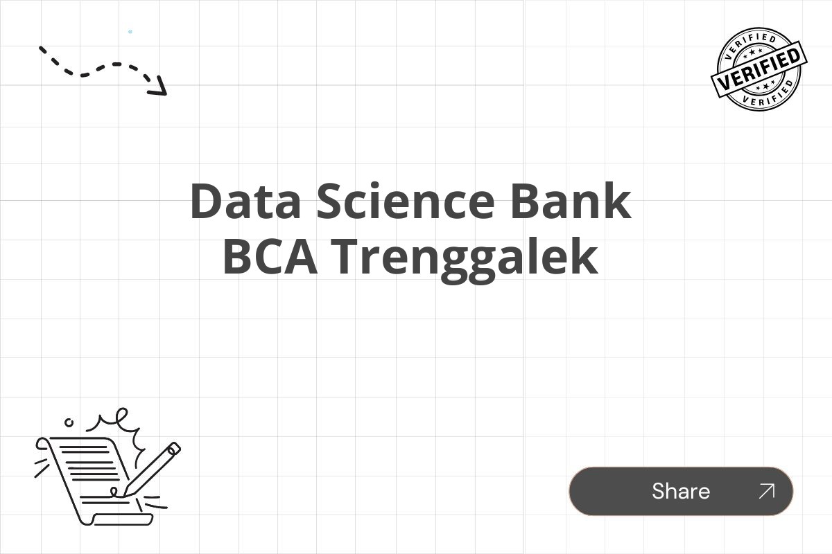 Data Science Bank BCA Trenggalek