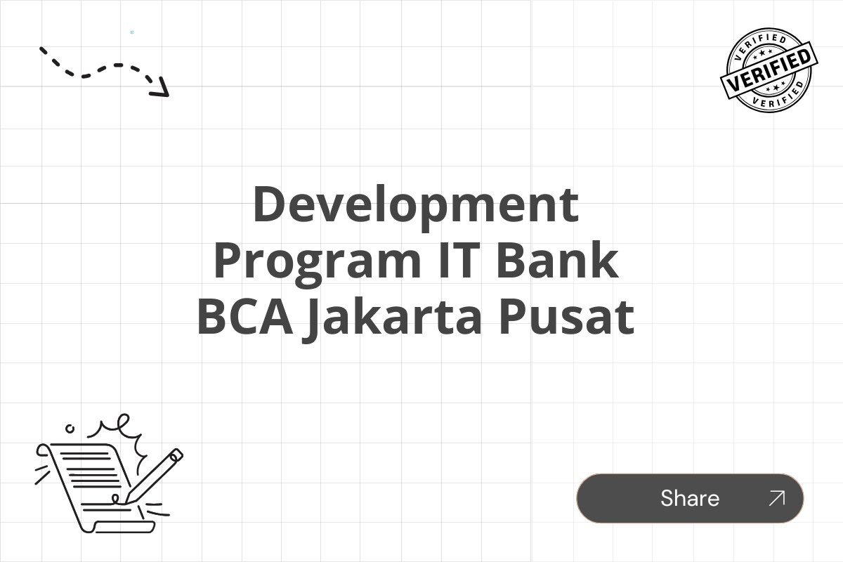 Development Program IT Bank BCA Jakarta Pusat