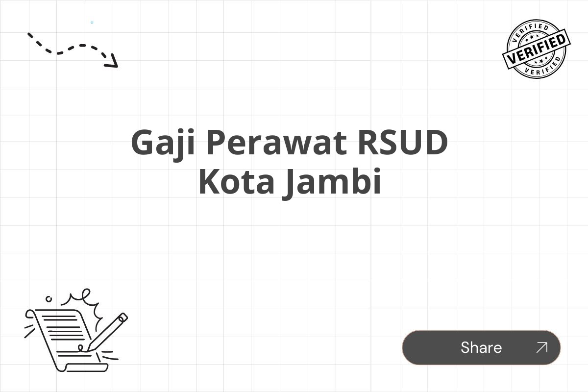 Gaji Perawat RSUD Kota Jambi