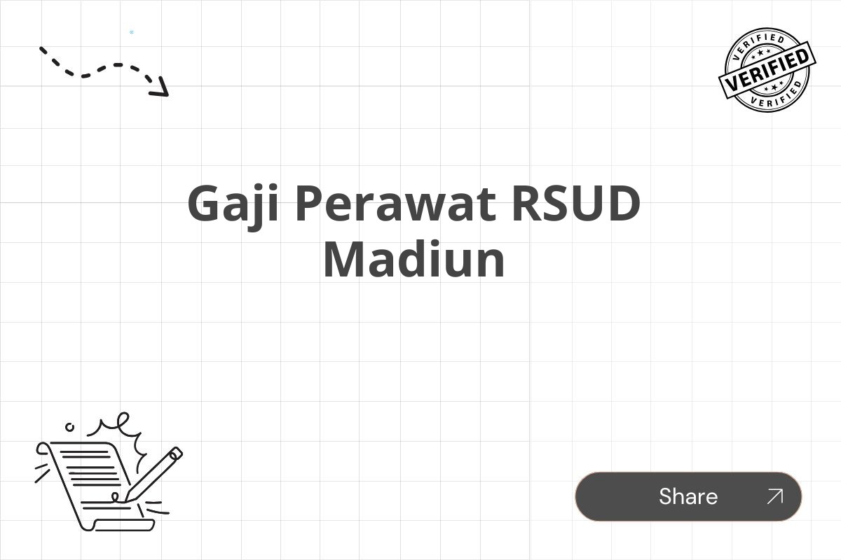 Gaji Perawat RSUD Madiun