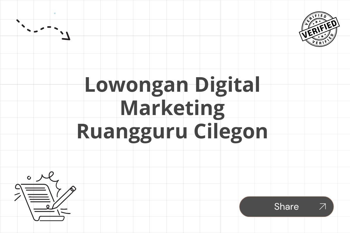 Lowongan Digital Marketing Ruangguru Cilegon