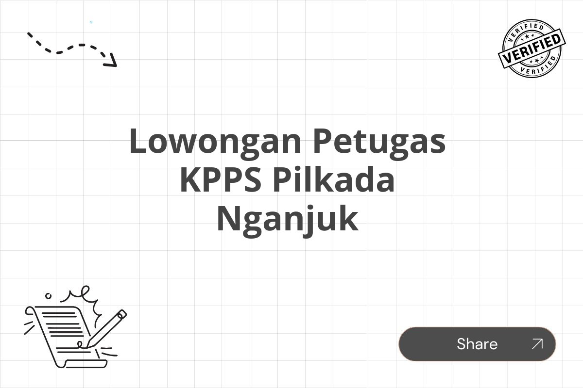 Lowongan Petugas KPPS Pilkada Nganjuk