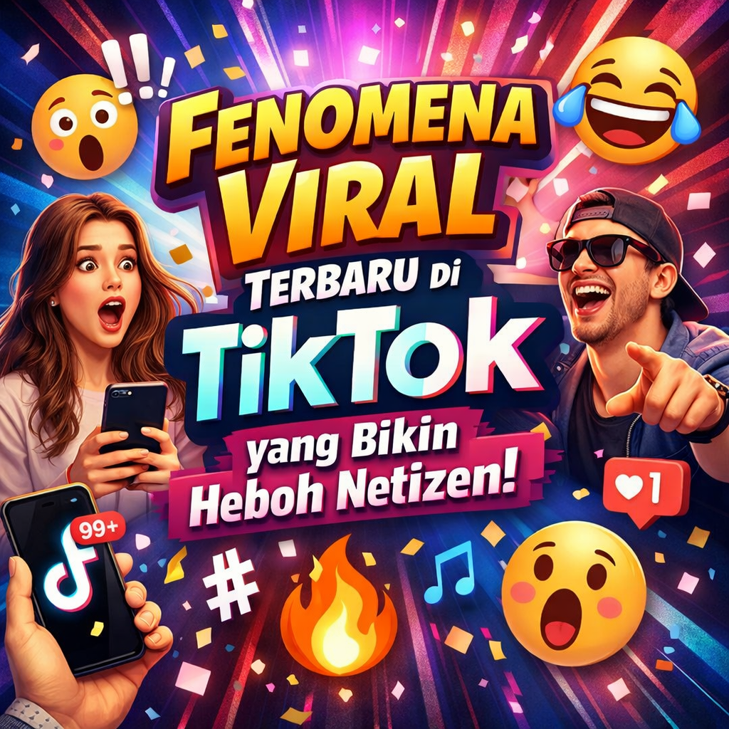 Fenomena Viral Terbaru di TikTok yang Bikin Heboh Netizen