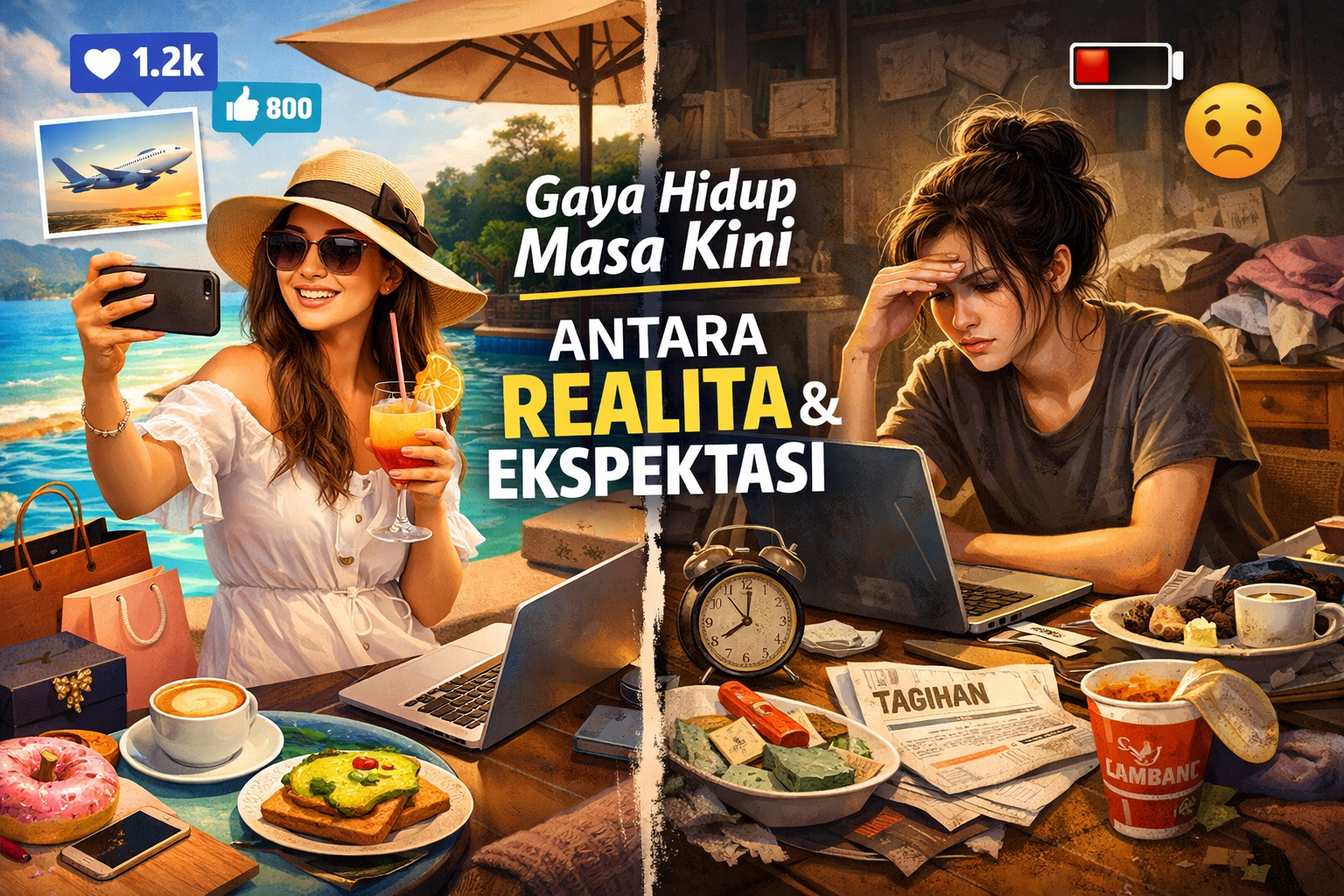 Gaya Hidup Masa Kini: Antara Realita dan Ekspektasi