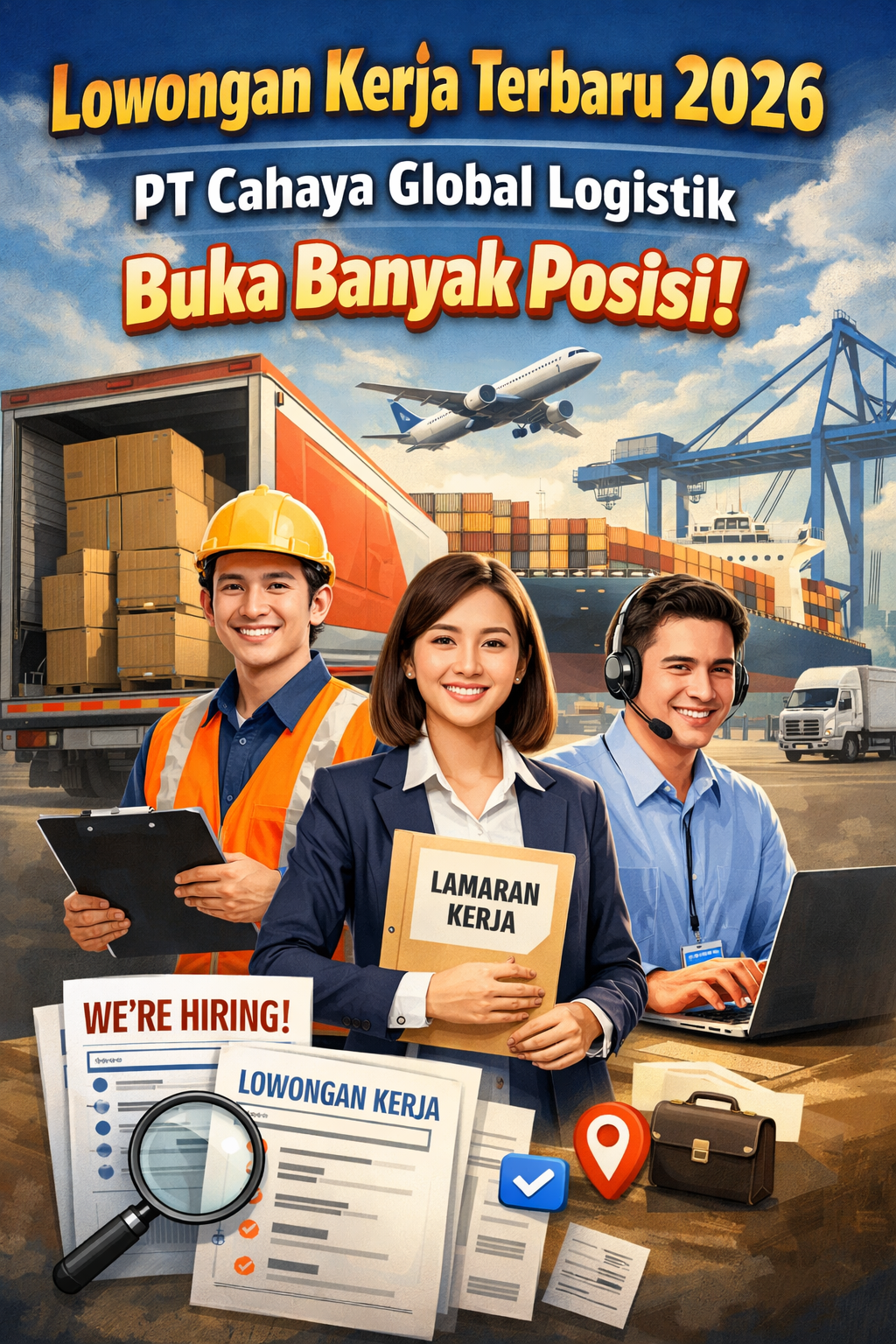 Lowongan Kerja Terbaru 2026: PT Cahaya Global Logistik Buka Banyak Posisi