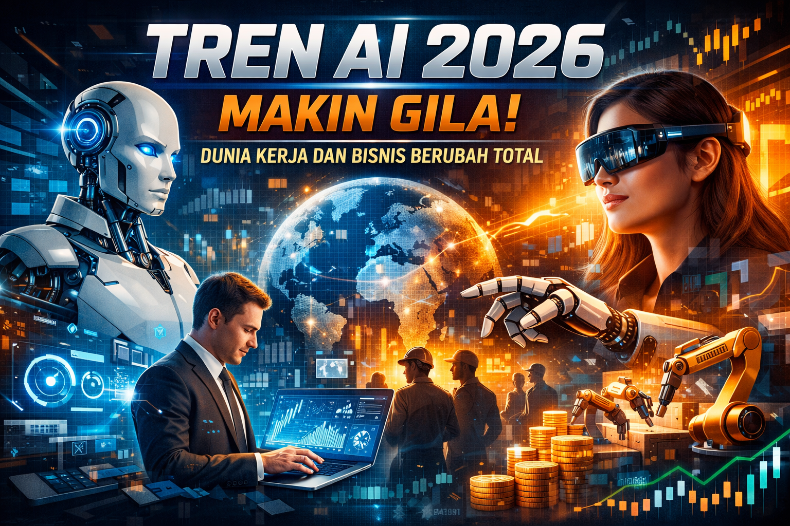 Revolusi AI 2026: Dari Pekerjaan hingga Pendidikan Semua Berubah
