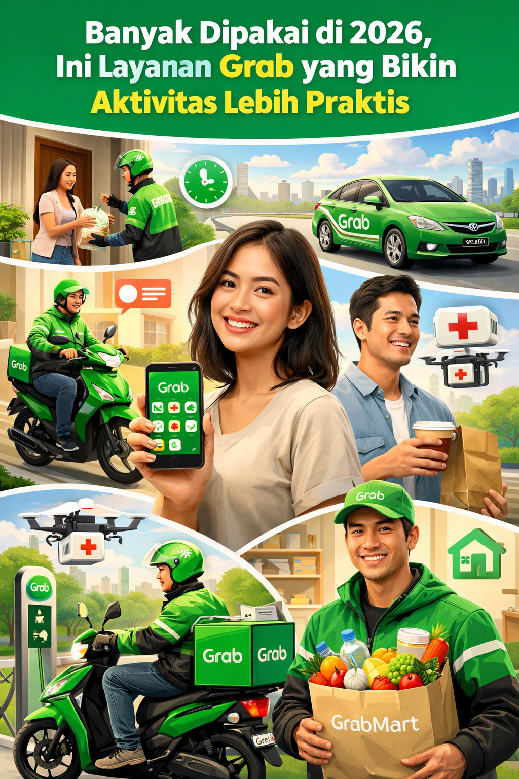 Banyak Dipakai di 2026, Ini Layanan Grab yang Bikin Aktivitas Lebih Praktis