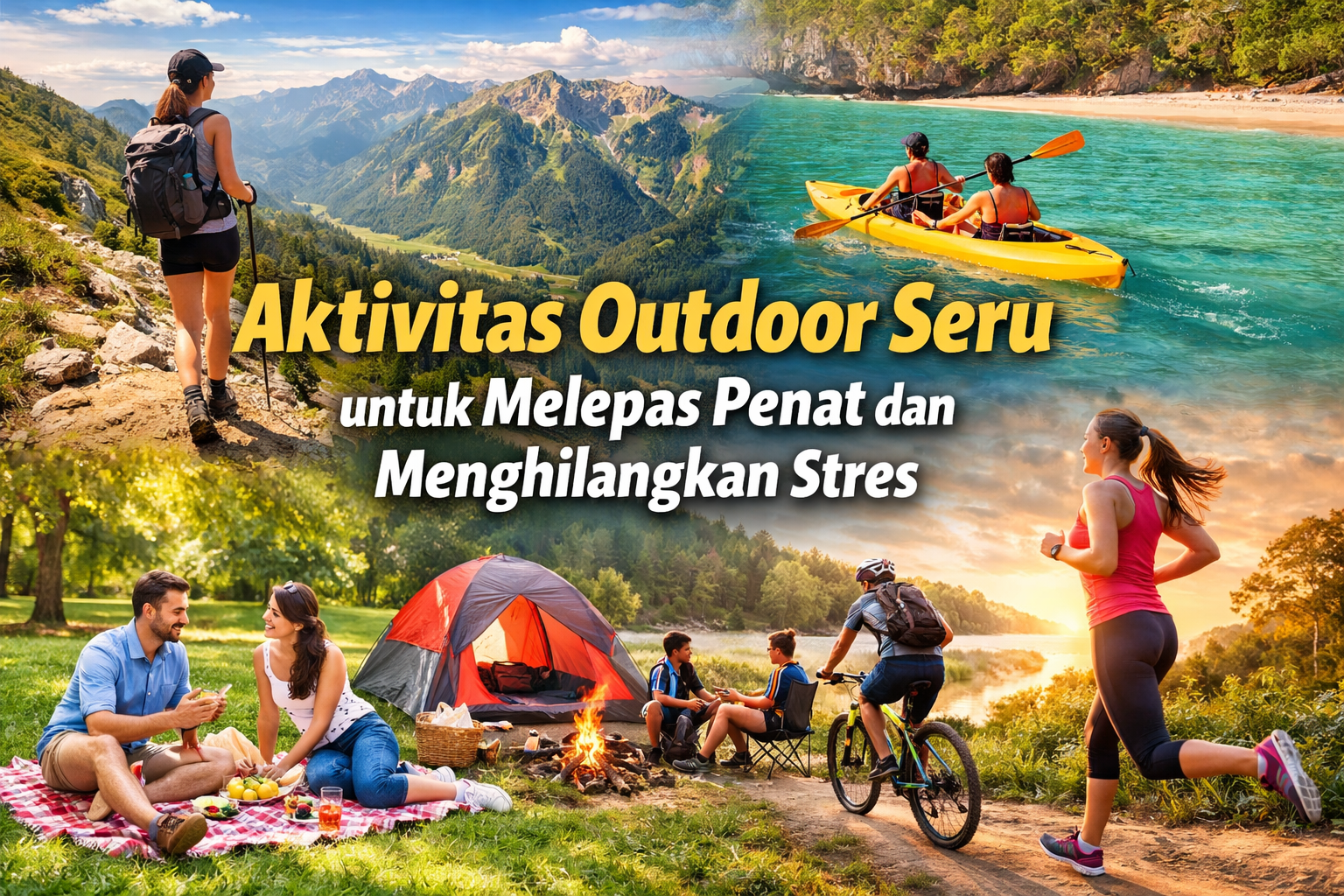 Aktivitas Outdoor Seru untuk Melepas Penat