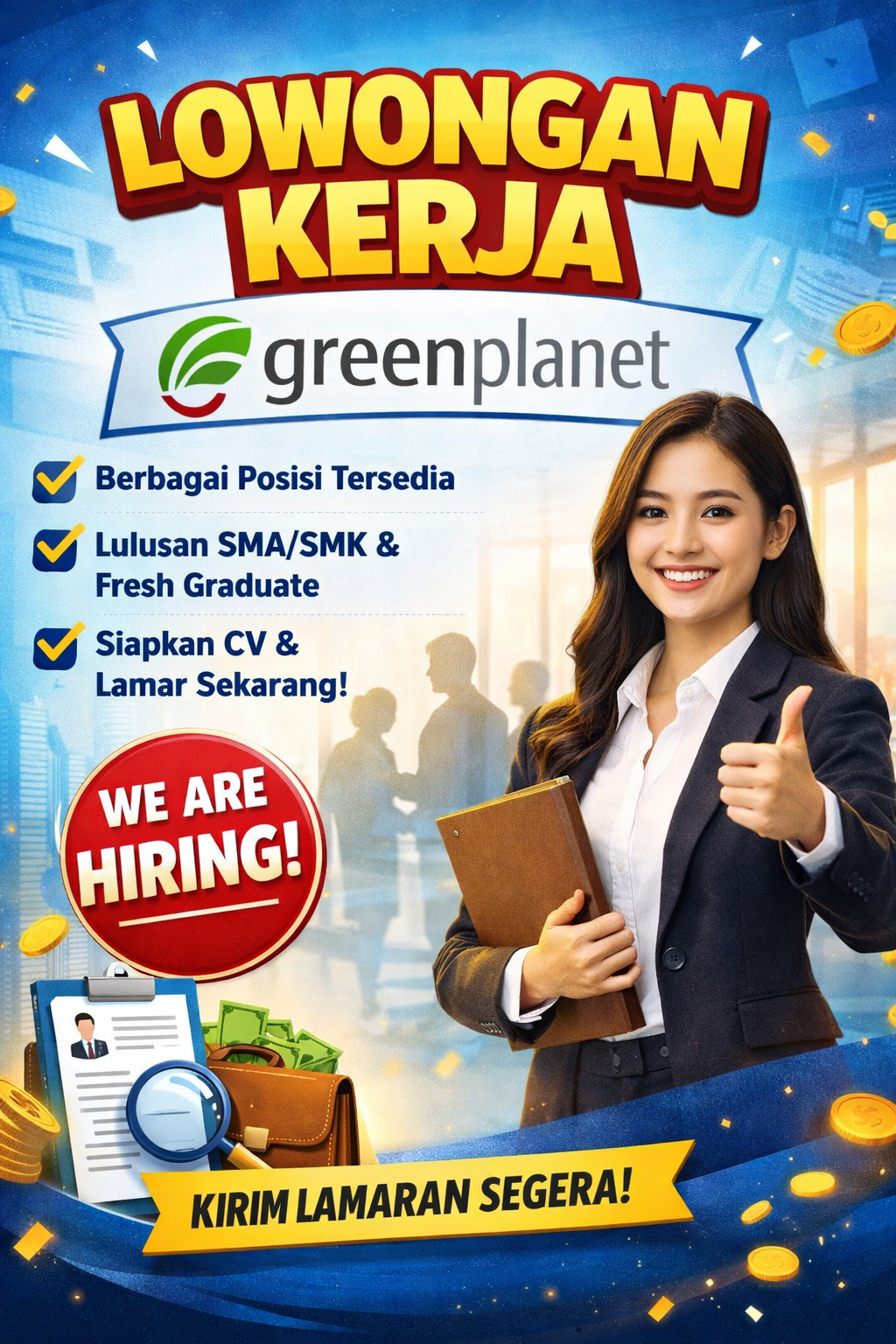 📰 Lowongan Kerja PT. Green Planet Indonesia Terbaru 2026, Peluang Karier untuk Semua Lulusan