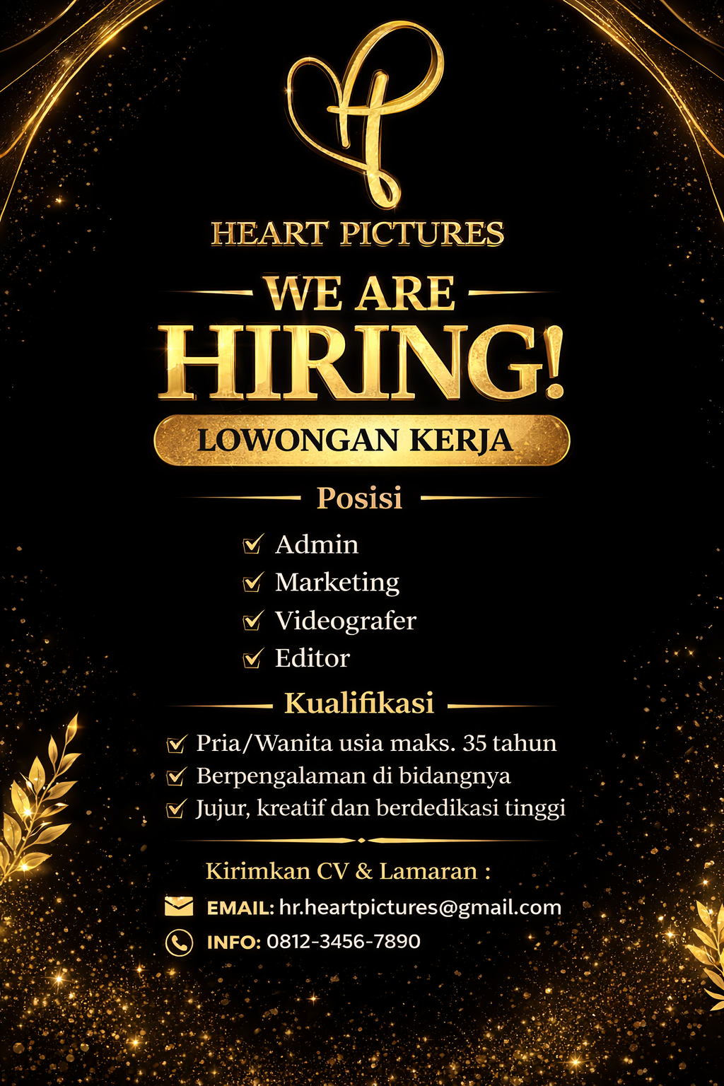 Lowongan Kerja PT. Delapan Cahaya Cemerlang