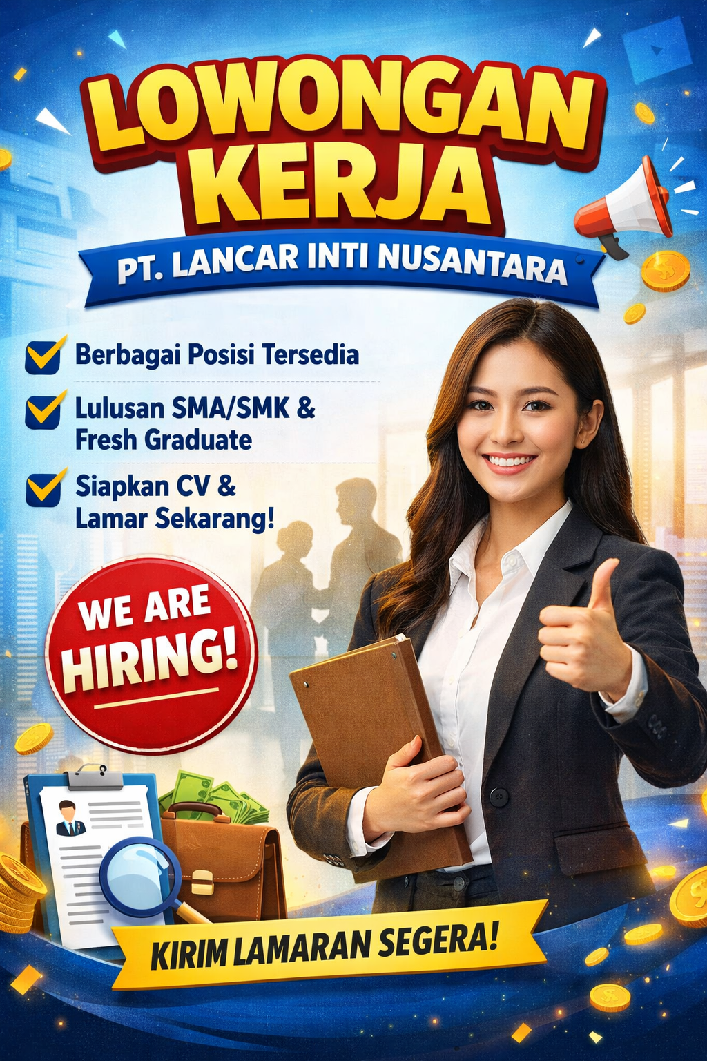 📰 Lowongan Kerja PT. Lancar Inti Nusantara Terbaru 2026, Peluang Karier Menarik untuk Semua Lulusan